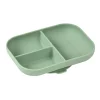 Assiette Compartimentee Silicone Sage Green*BÉABA
