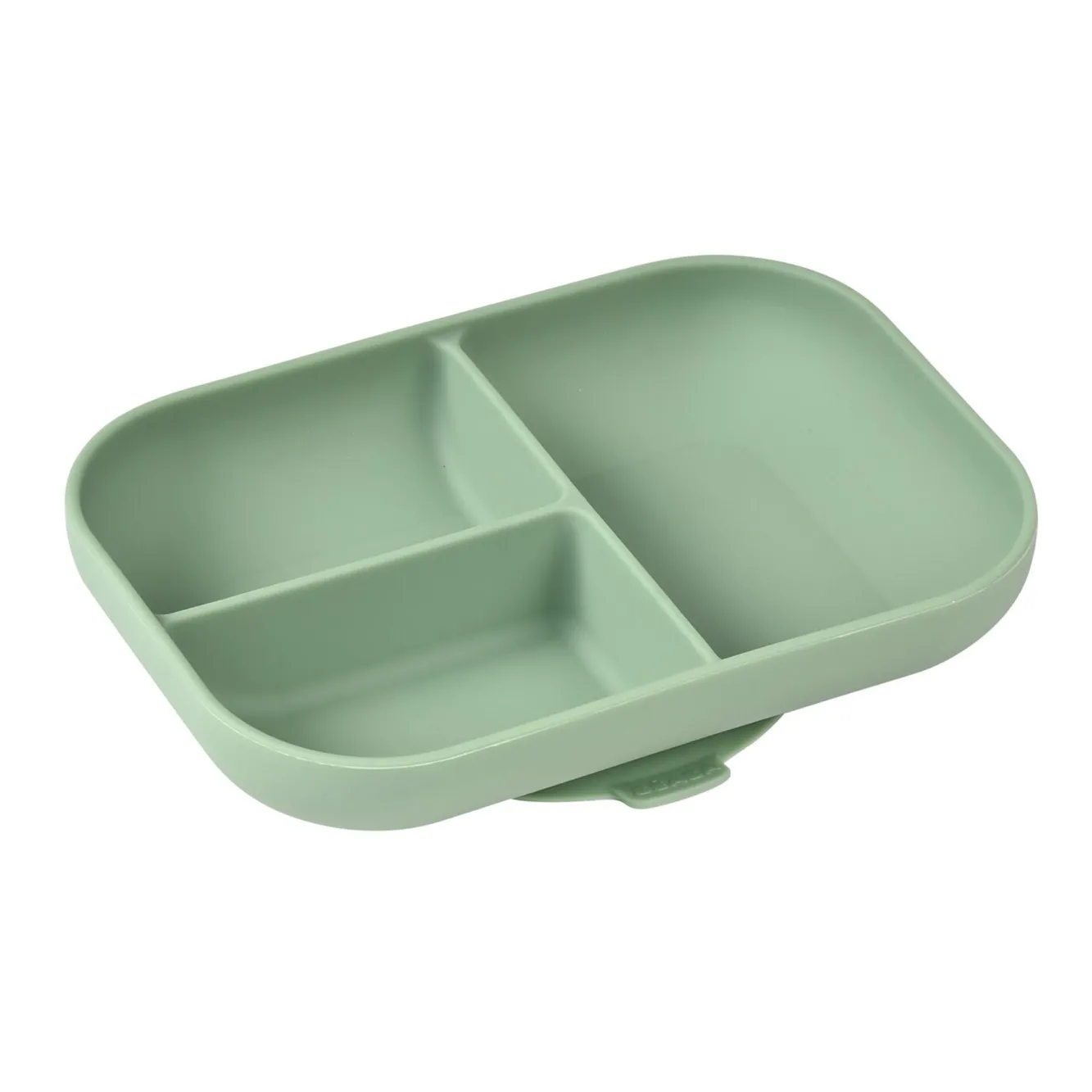 Assiette Compartimentee Silicone Sage Green*BÉABA
