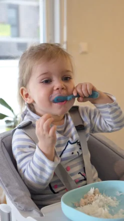 Assiette Silicone Ventouse Light Blue*BÉABA Sale