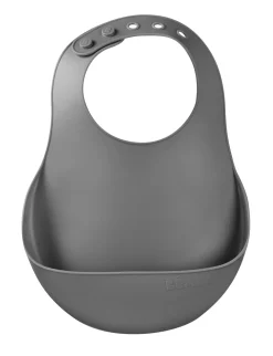 Bavoir Silicone Mineral*BÉABA Hot