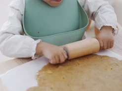 Bavoir Silicone Sage Green*BÉABA Clearance