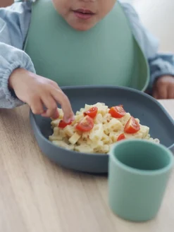 Bavoir Silicone Sage Green*BÉABA Clearance