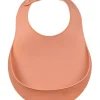 Bavoir Silicone Terracotta*BÉABA New