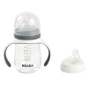 Biberon D'Apprentissage 2 En 1 210 Ml Mineral Grey*BÉABA New