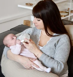 Biberon D'Apprentissage 2 En 1 210 Ml Mineral Grey*BÉABA New