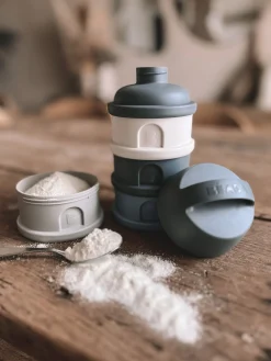 Boite Doseuse 4 Compartiments Mineral Grey / Blue*BÉABA New