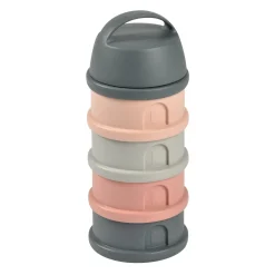 Boite Doseuse 4 Compartiments Mineral Grey /Pink*BÉABA Discount
