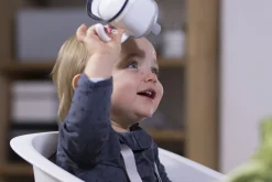 Chaise Haute Evolutive Up & Down White/Grey*BÉABA Online