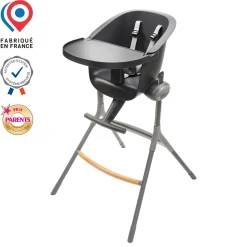 Chaise Haute Evolutive Up & Down Dark Grey*BÉABA Clearance
