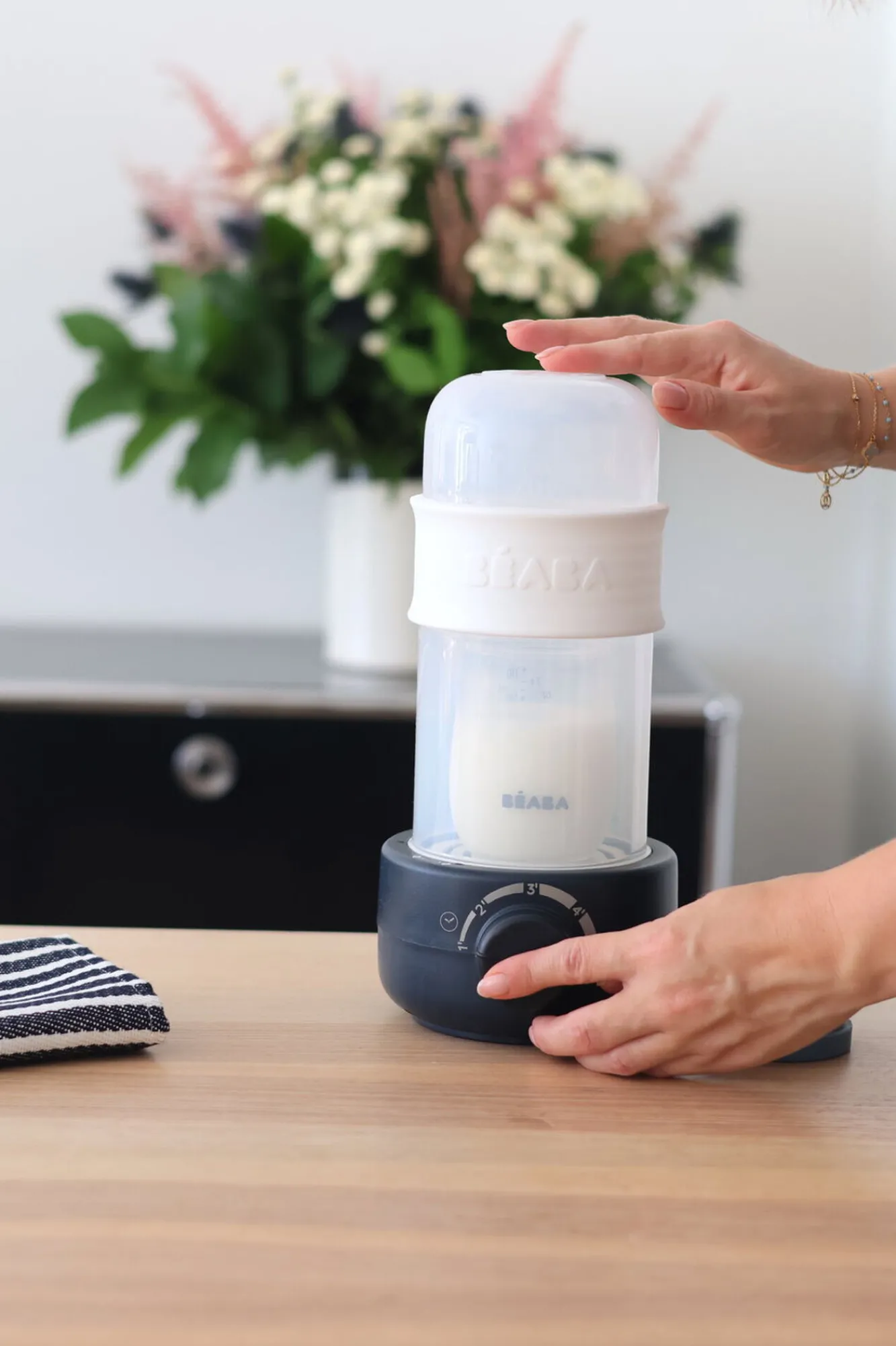 Chauffe Biberon Babymilk Second Night-Blue*BÉABA Hot