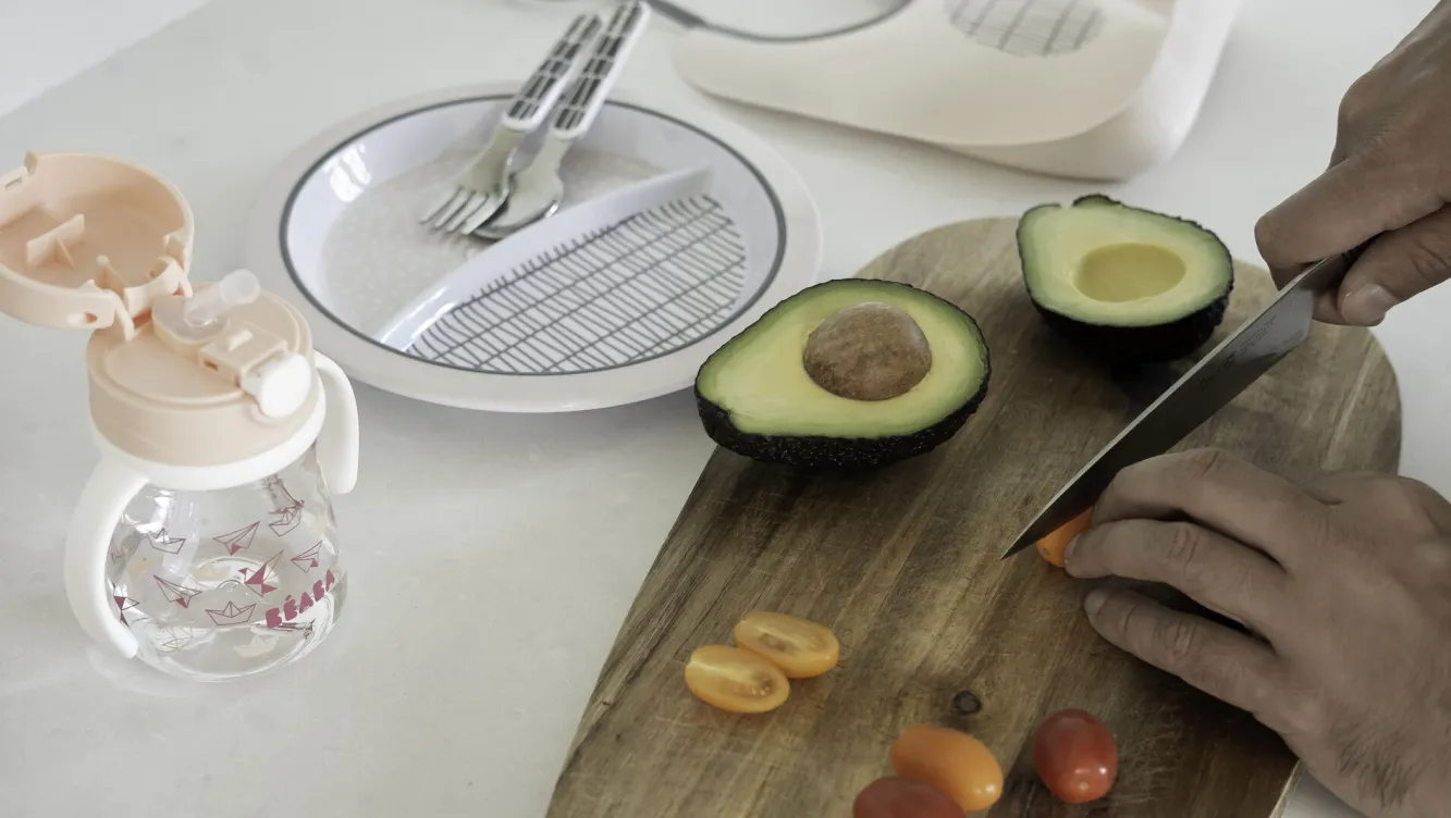 Coffret Cadeau Repas Pink Grid*BÉABA