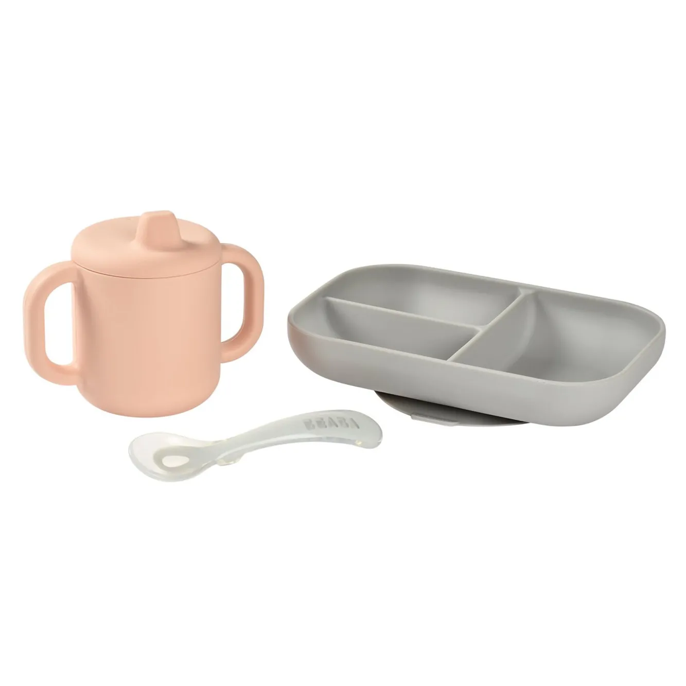 Coffret D'Apprentissage Silicone + Tasse Pink*BÉABA