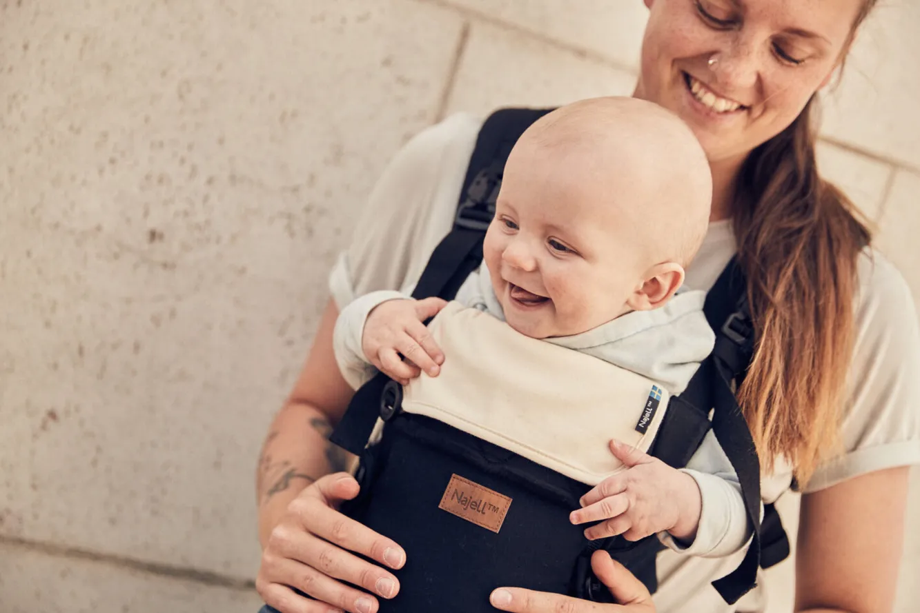 Coussinet Et Bavoir Coton Organique Pour Porte Bébé Najell X*BÉABA Online