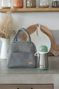 Gourde Inox 350 Ml Sage Green*BÉABA Hot