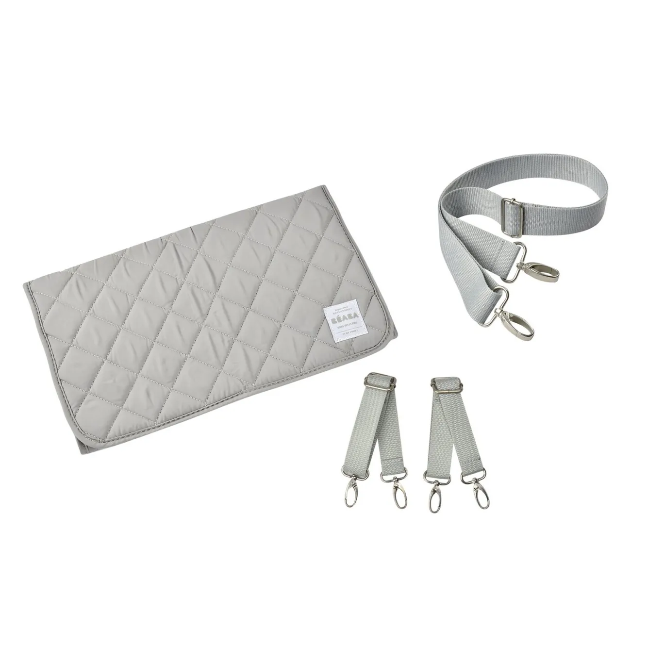 Kit Accessoires - Sac Grey : Matelas Amovible, Attaches Pous*BÉABA New