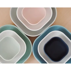 Lot De 3 Bols Silicone Gigogne Night Blue*BÉABA Discount