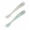 Lot De 2 Cuilleres 1Er Age Silicone Avec Boite De Transport*BÉABA