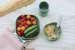 Lot De 4 Cuilleres 1Er Age Silicone Bi-Ton Mineral*BÉABA Clearance