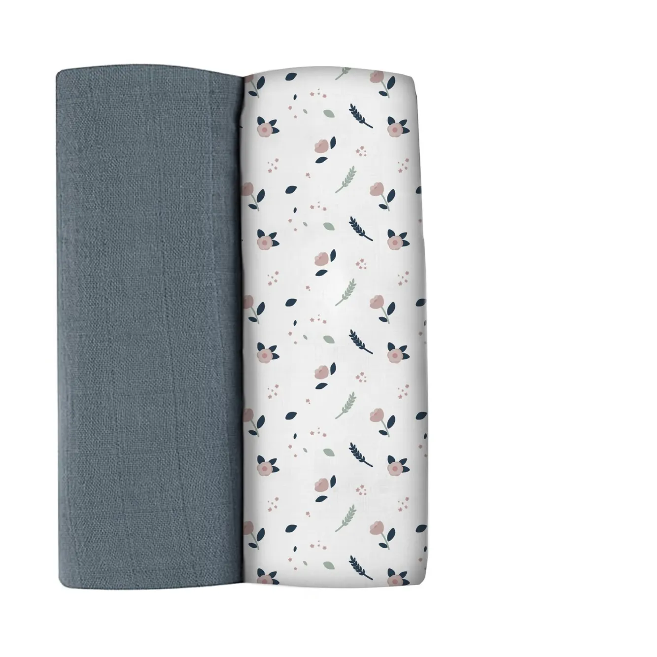 Lot De 2 Langes Xxl En Coton Stormy Weather/Spring Flower*BÉABA Online