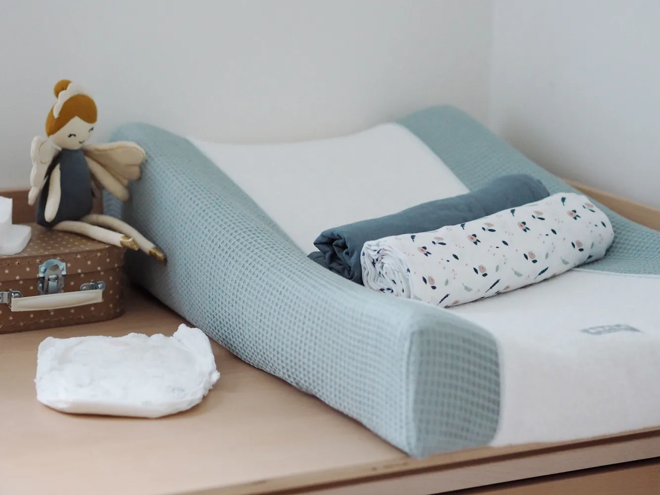 Lot De 2 Langes Xxl En Coton Stormy Weather/Spring Flower*BÉABA Online