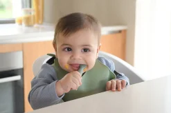 Lot De 2 Pre-Cuillere Silicone Sage Green / Velvet Grey*BÉABA Clearance