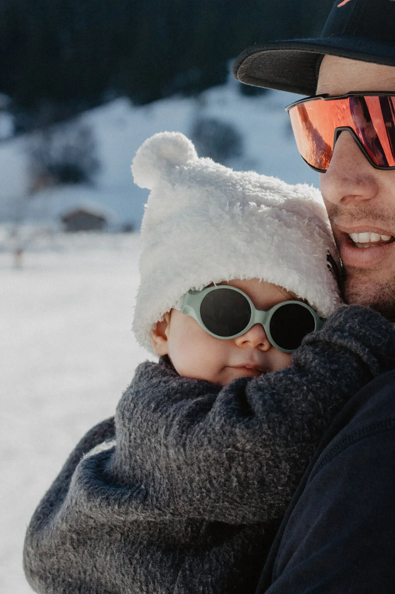 Lunettes 0-9 Mois Glee Sage Green*BÉABA Hot