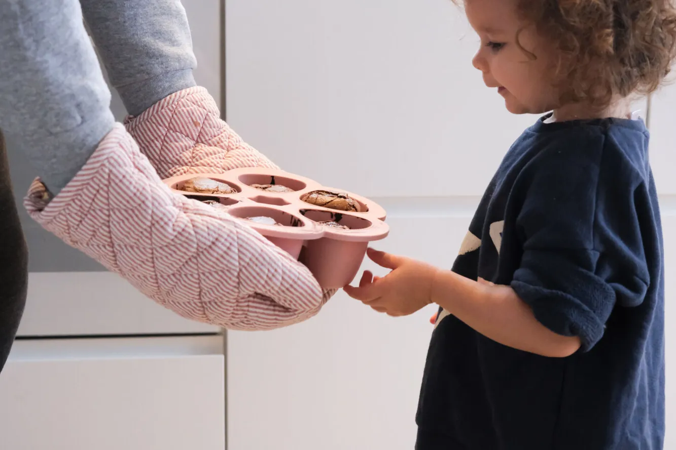 Multiportions Silicone 6*90Ml Old Pink*BÉABA Discount