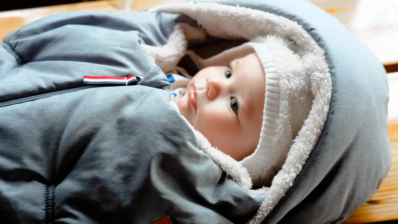 Nid D'Ange 0-6M Bleu Chine*BÉABA Hot