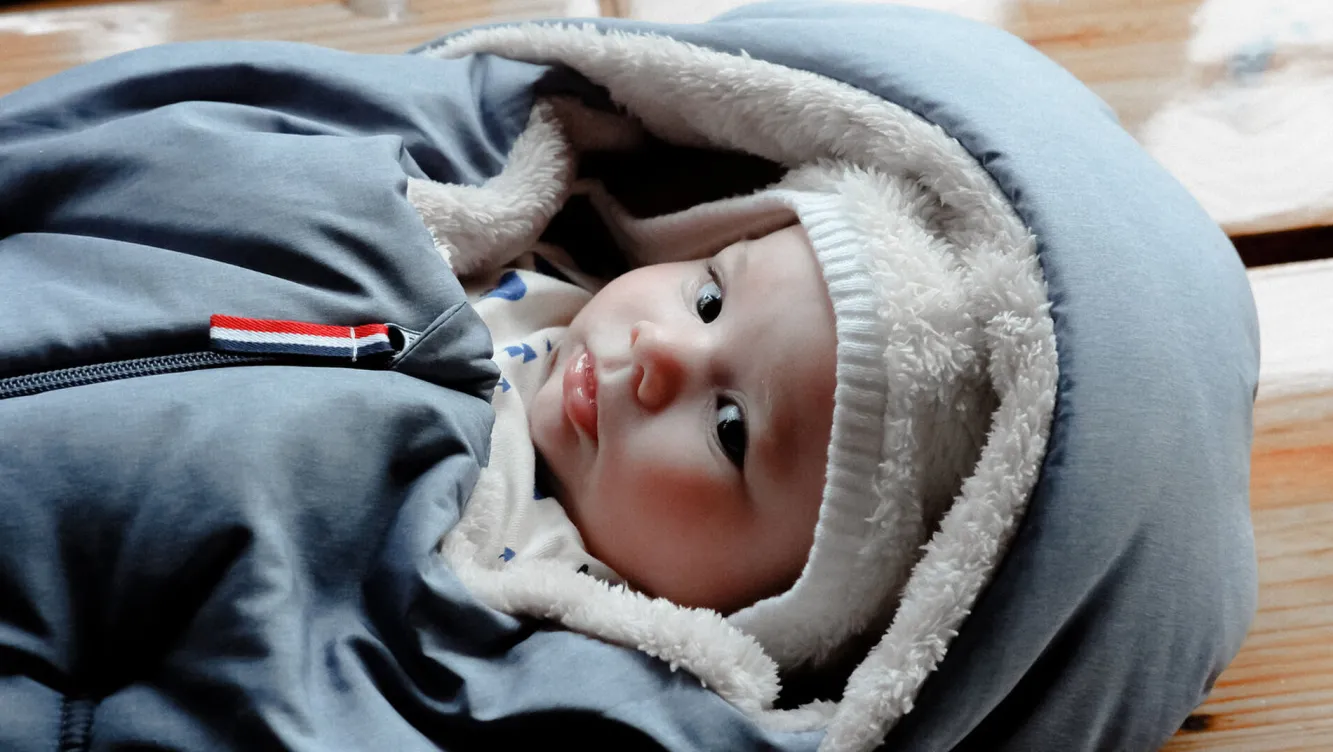 Nid D'Ange 0-6M Bleu Chine*BÉABA Hot