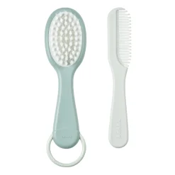 Peigne Et Brosse Green Blue*BÉABA Clearance