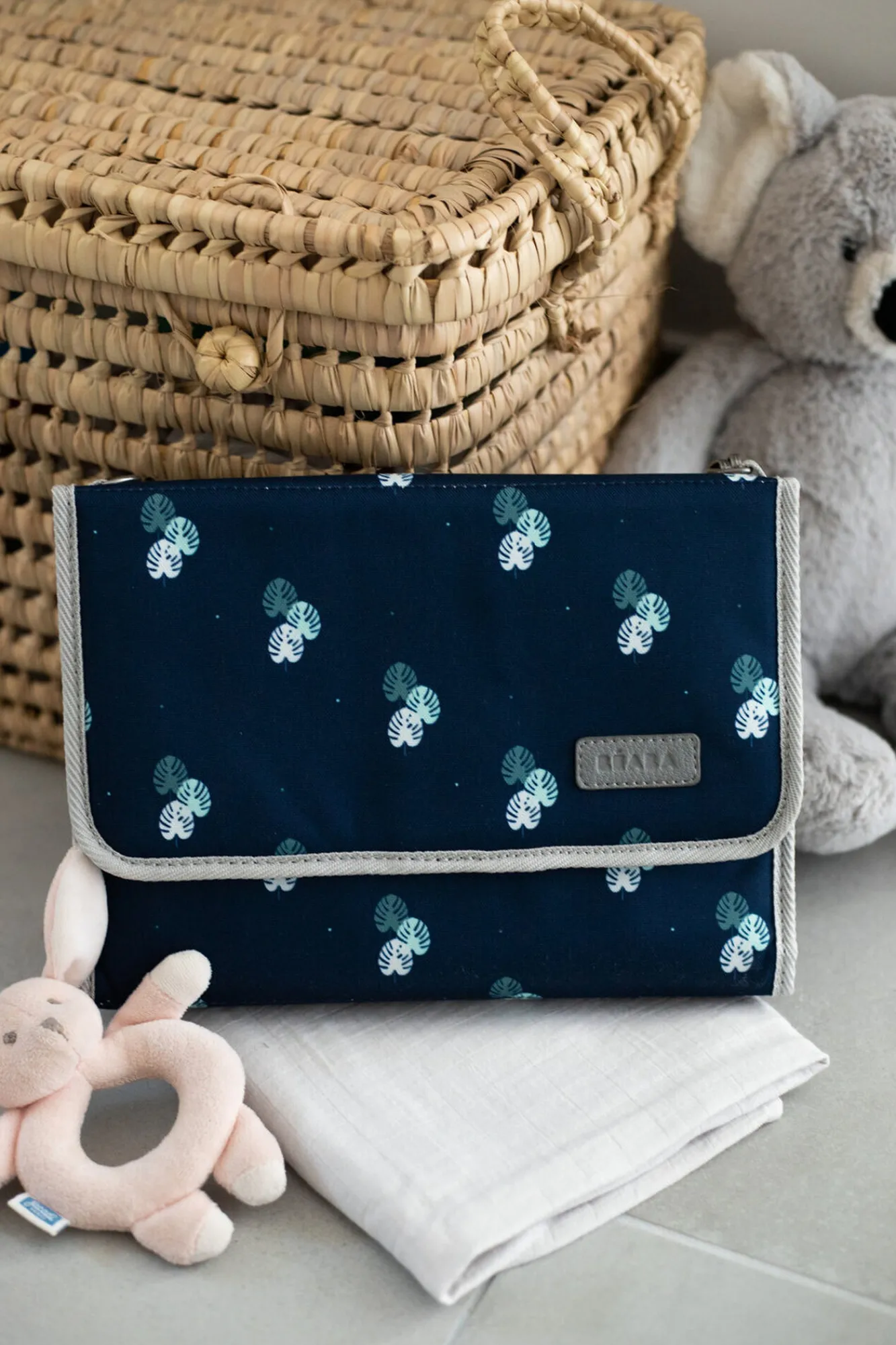 Pochette A Langer Geneve Moonlit Ocean/Jungle*BÉABA Hot