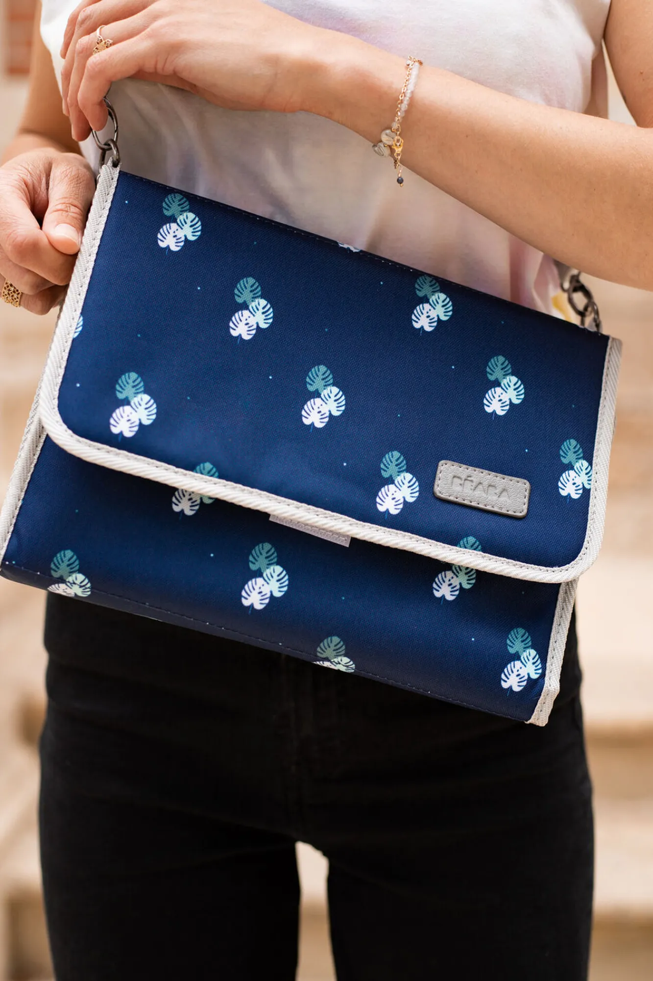 Pochette A Langer Geneve Moonlit Ocean/Jungle*BÉABA Hot