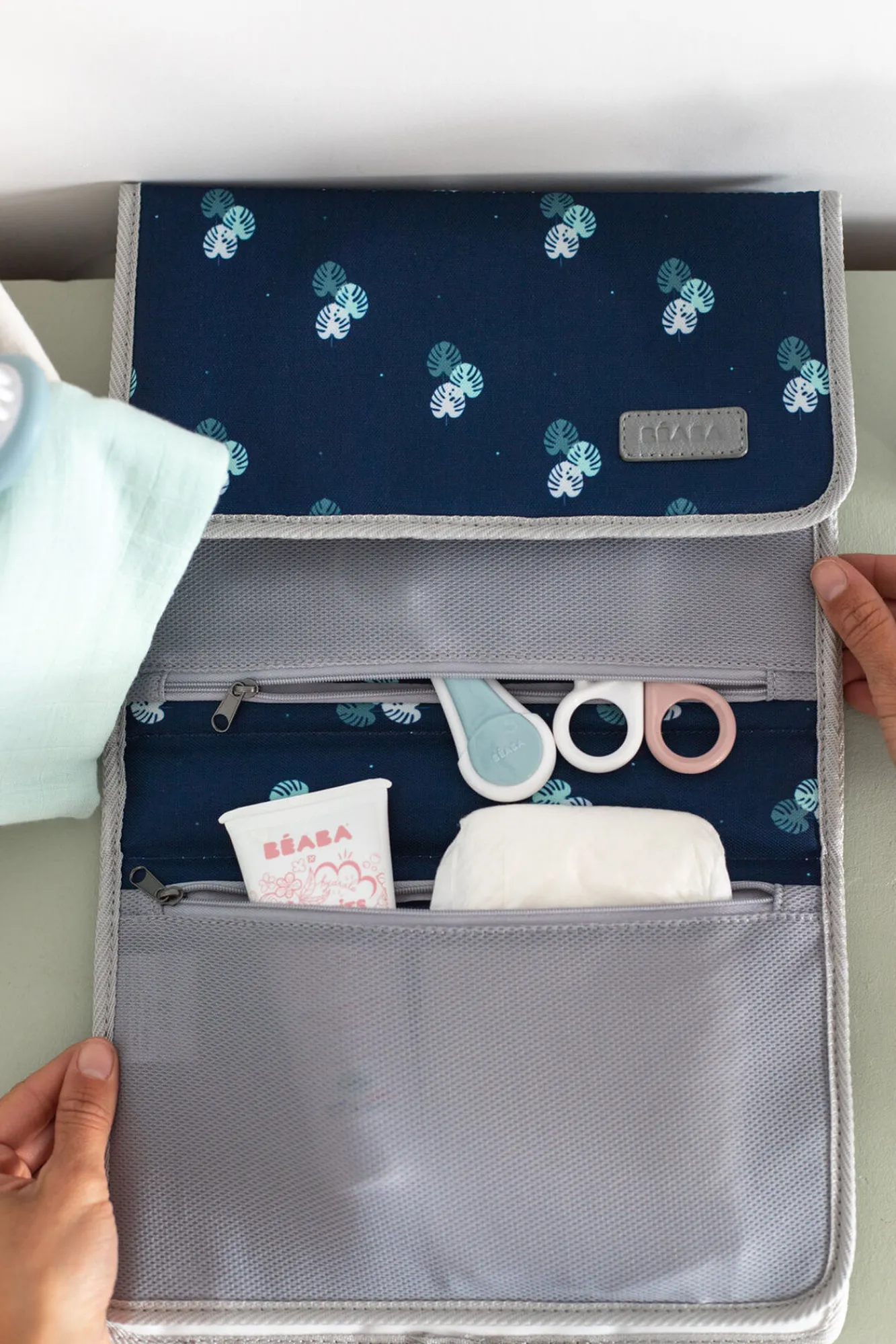 Pochette A Langer Geneve Moonlit Ocean/Jungle*BÉABA Hot