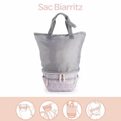 Pop Up Bag Biarritz Jungle*BÉABA Hot