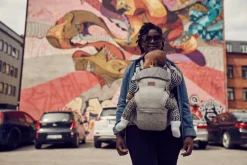 Porte Bébé Najell X Beaba Grey*BÉABA Clearance