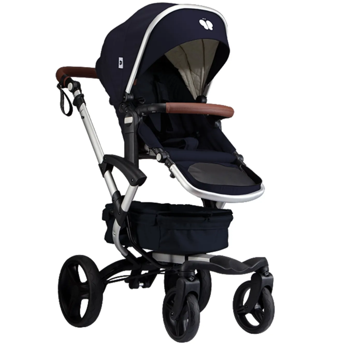 Poussette 2 En 1 Bonavi 2 Navy Blue*BÉABA Discount
