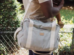 Sac A Langer Paris Pearl Grey*BÉABA Sale