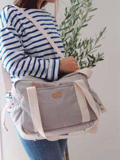 Sac A Langer Paris Pearl Grey*BÉABA Sale