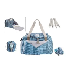 Sac A Langer Sydney Ii Play Print Blue*BÉABA Sale