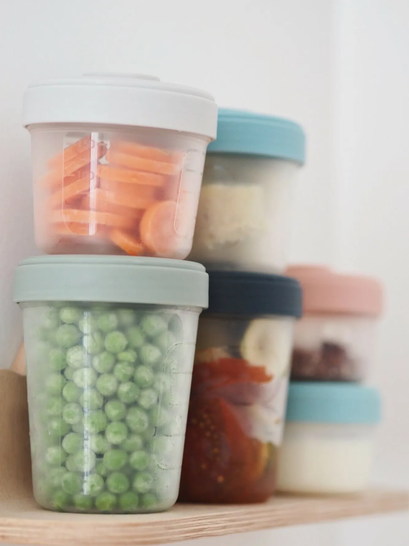 Set Integral 6 Portions Clip - (2X90Ml + 2X150Ml + 2X250Ml)*BÉABA New