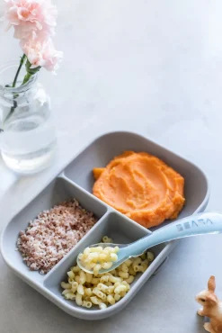 Set Repas Silicone Avec Ventouse Grey*BÉABA Discount