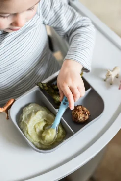 Set Repas Silicone Avec Ventouse Grey*BÉABA Discount