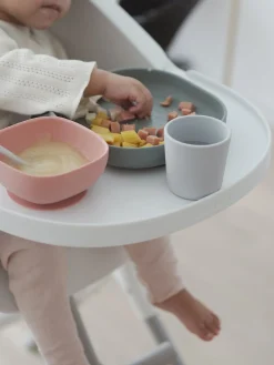 Set Vaisselle Silicone 4 Pieces Eucalyptus*BÉABA