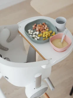 Set Vaisselle Silicone 4 Pieces Eucalyptus*BÉABA