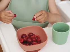 Set Vaisselle Silicone 4 Pieces Mineral*BÉABA Hot