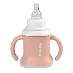 Tasse Evoluclip 3 En 1 Old Pink*BÉABA Discount
