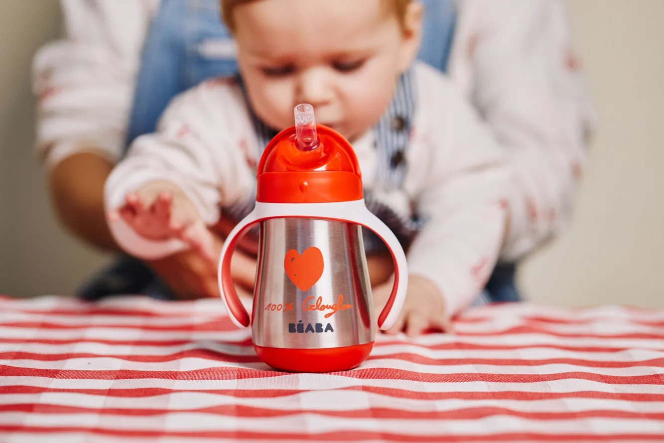 Tasse Paille Inox 250 Ml Mathilde Cabanas*BÉABA Outlet