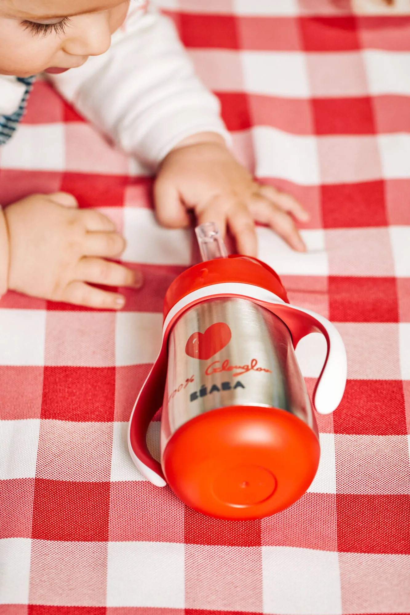 Tasse Paille Inox 250 Ml Mathilde Cabanas*BÉABA Outlet