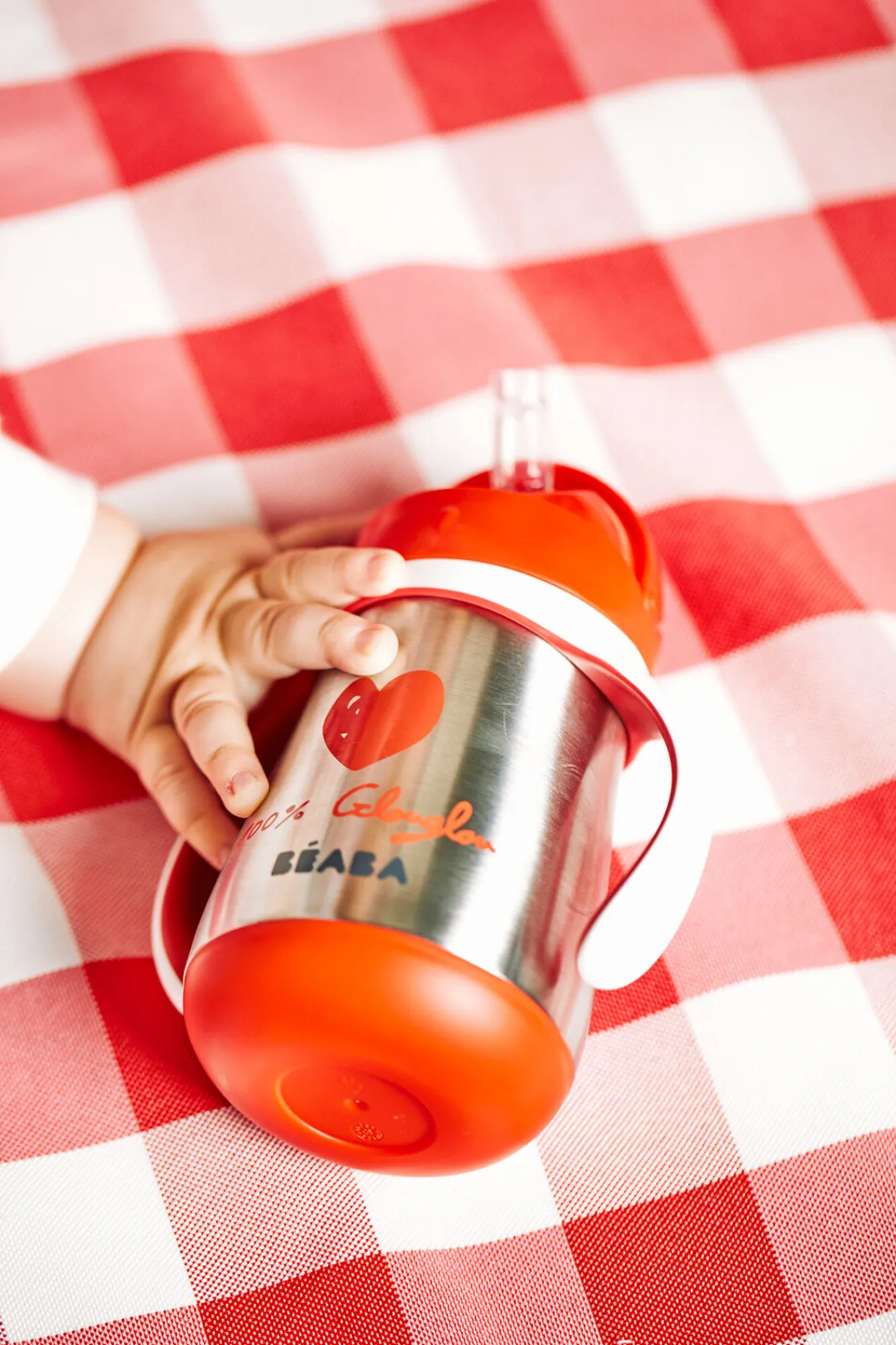 Tasse Paille Inox 250 Ml Mathilde Cabanas*BÉABA Outlet