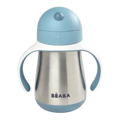 Tasse Paille Inox 250 Ml Windy Blue*BÉABA